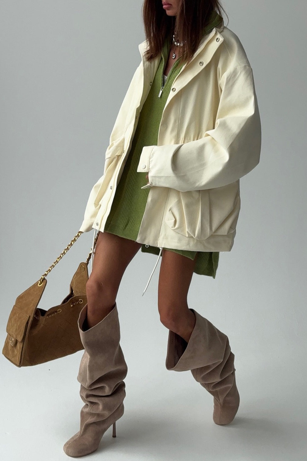 Classic Vintage Jacket with a Flattering Fit