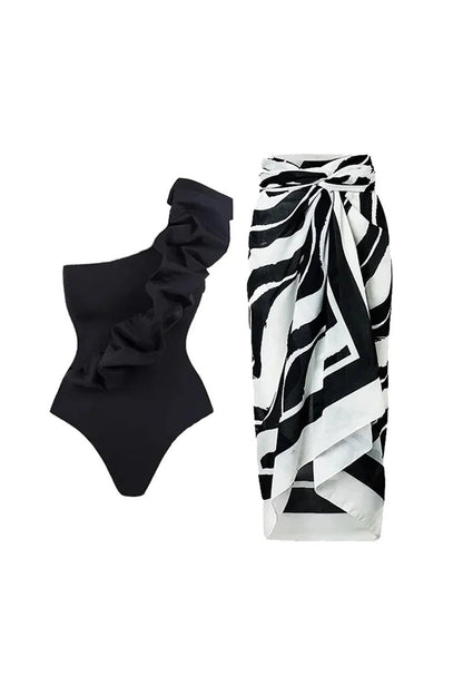 A Vintage Style Swimsuit with Delicate Timeless Details