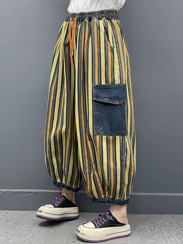 A Vintage Style Pants with Delicate Timeless Details