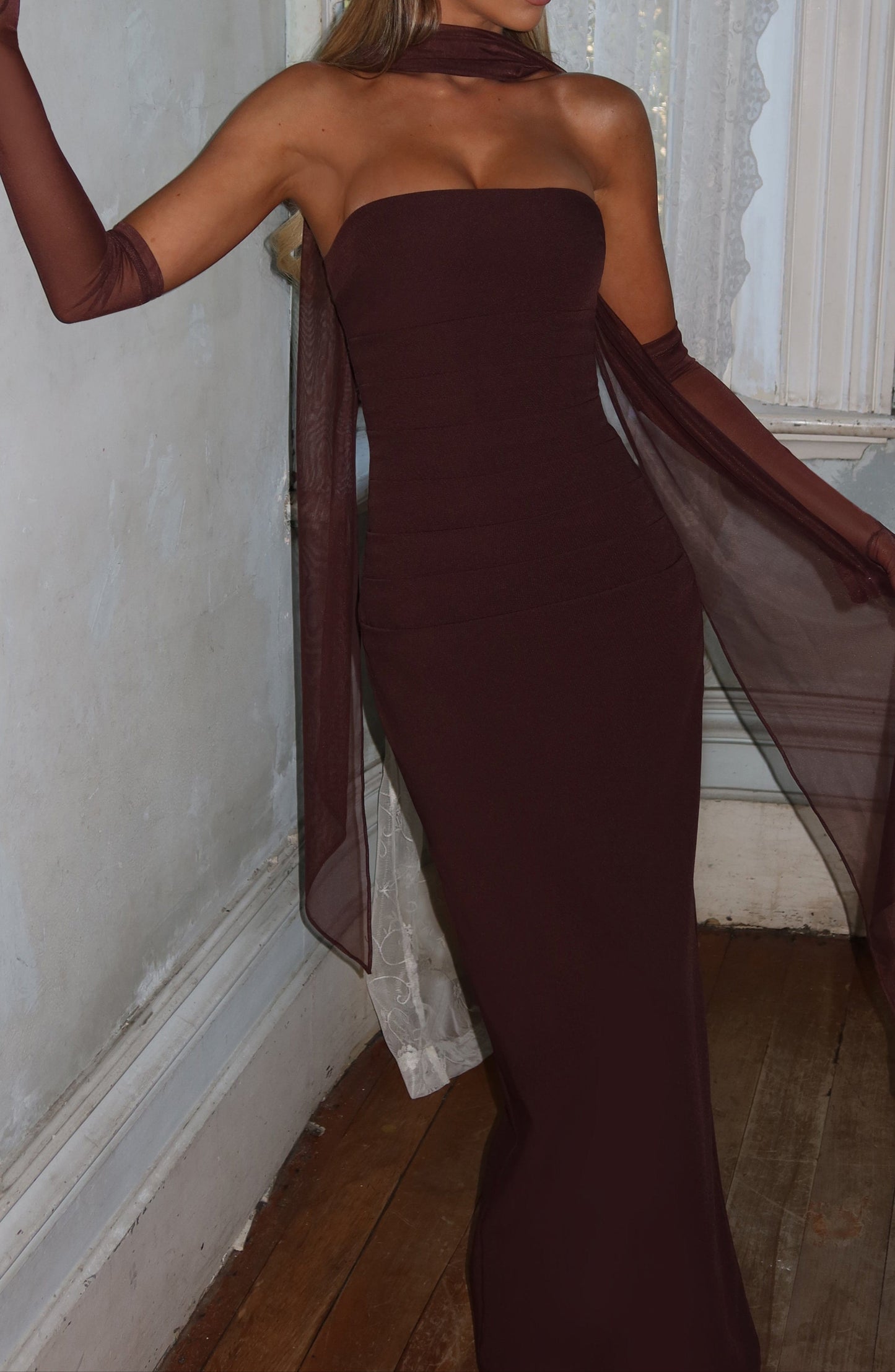 A Vintage Style Dress with Delicate Timeless Details