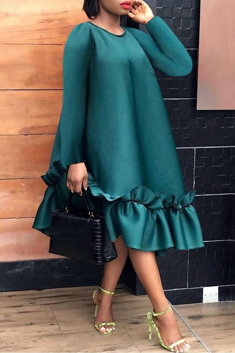 Elegantly Styled Dress for Everyday Wear