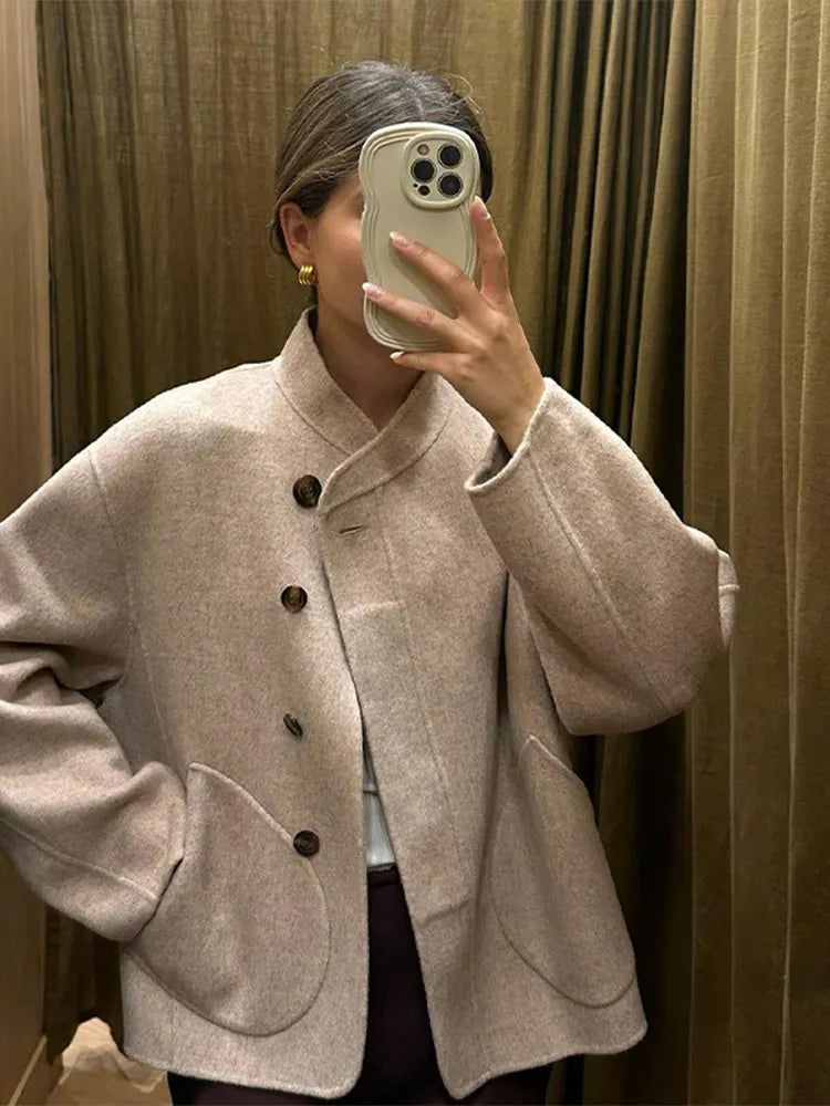 Sophisticated Coat with a Clean Classic Look