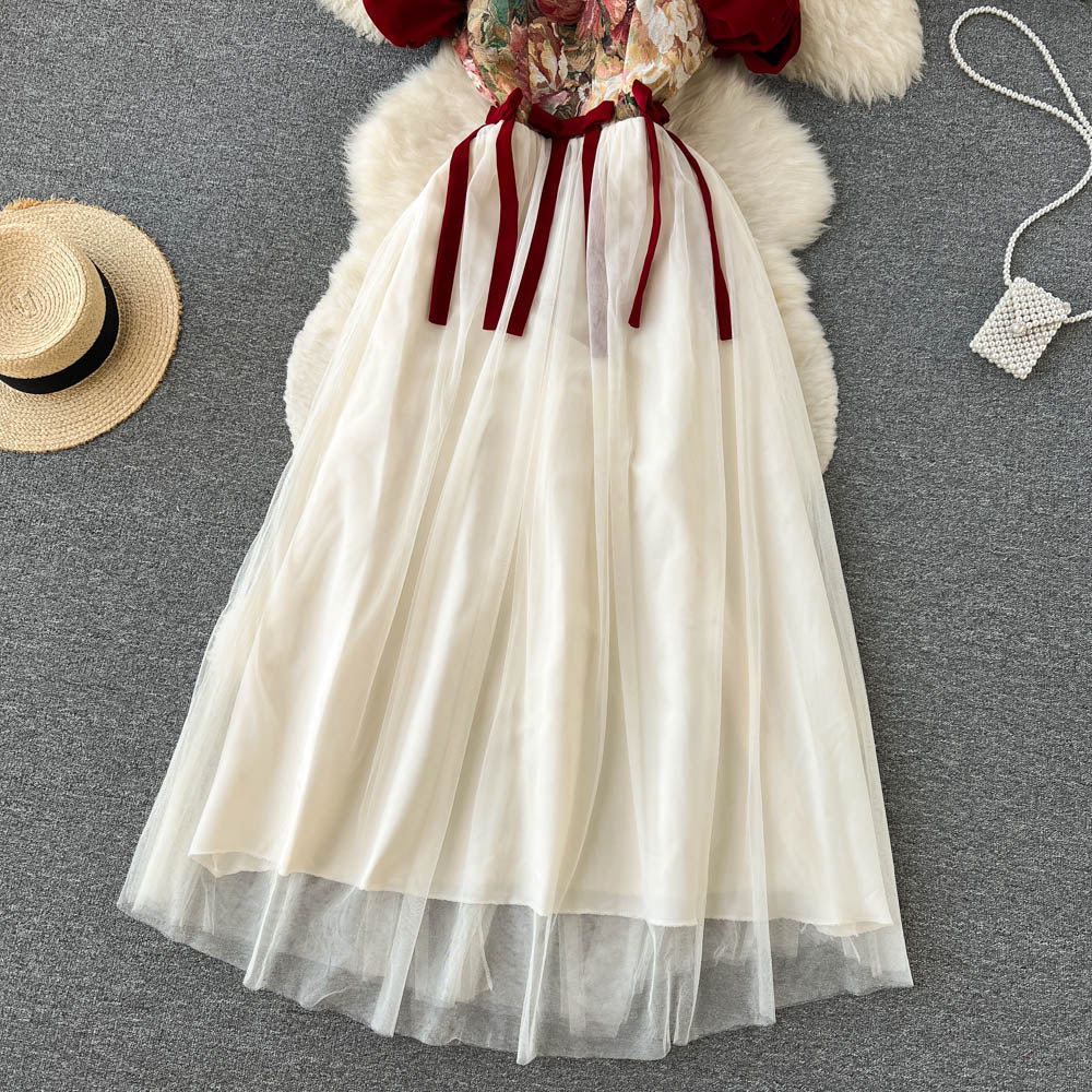 A Vintage Style Dress with Delicate Timeless Details