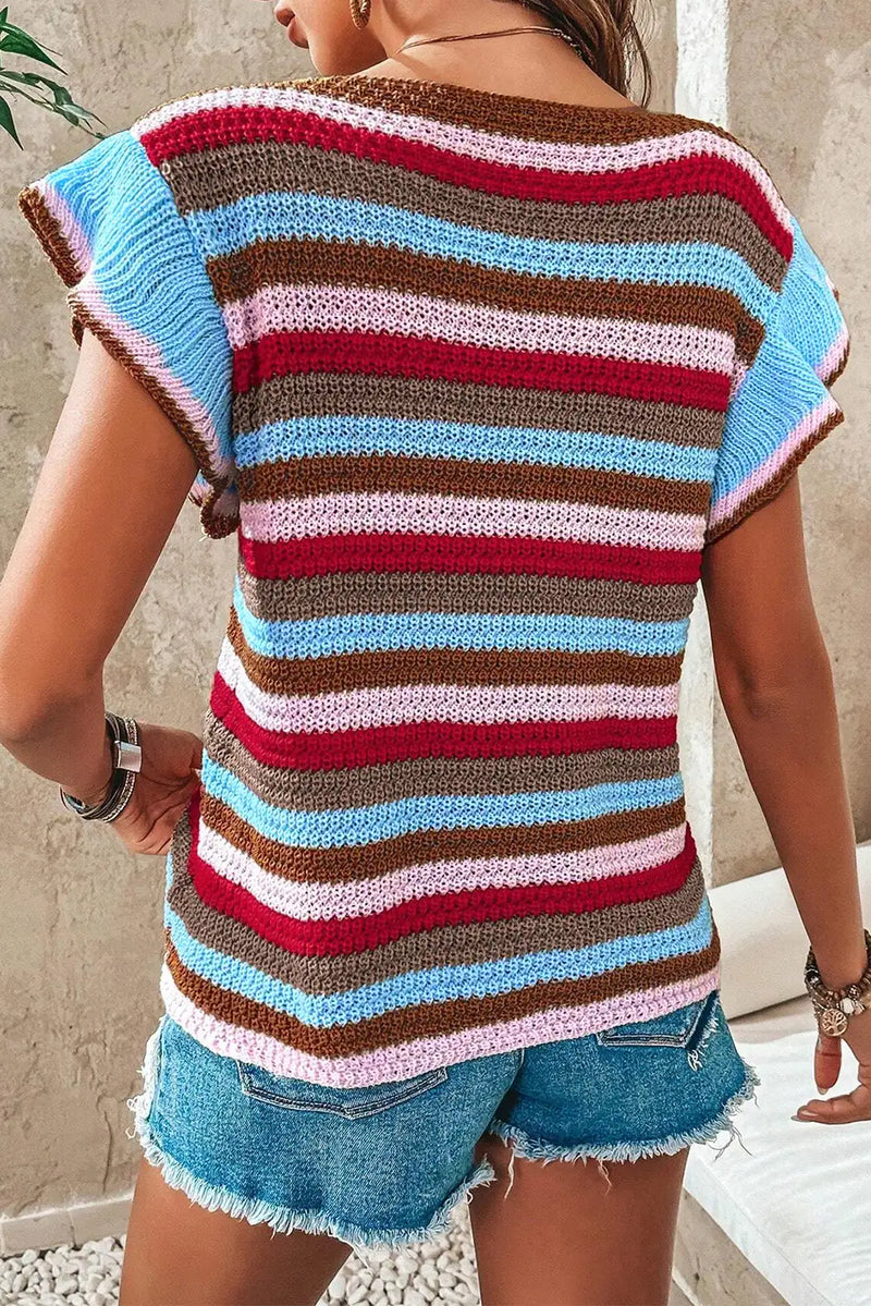 A Vintage Style Sweater with Delicate Timeless Details