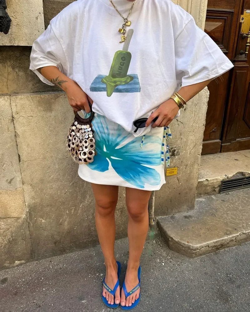 A Vintage Style T-Shirt with Delicate Timeless Details