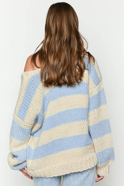Vintage Inspired Sweater with a Contemporary Edge
