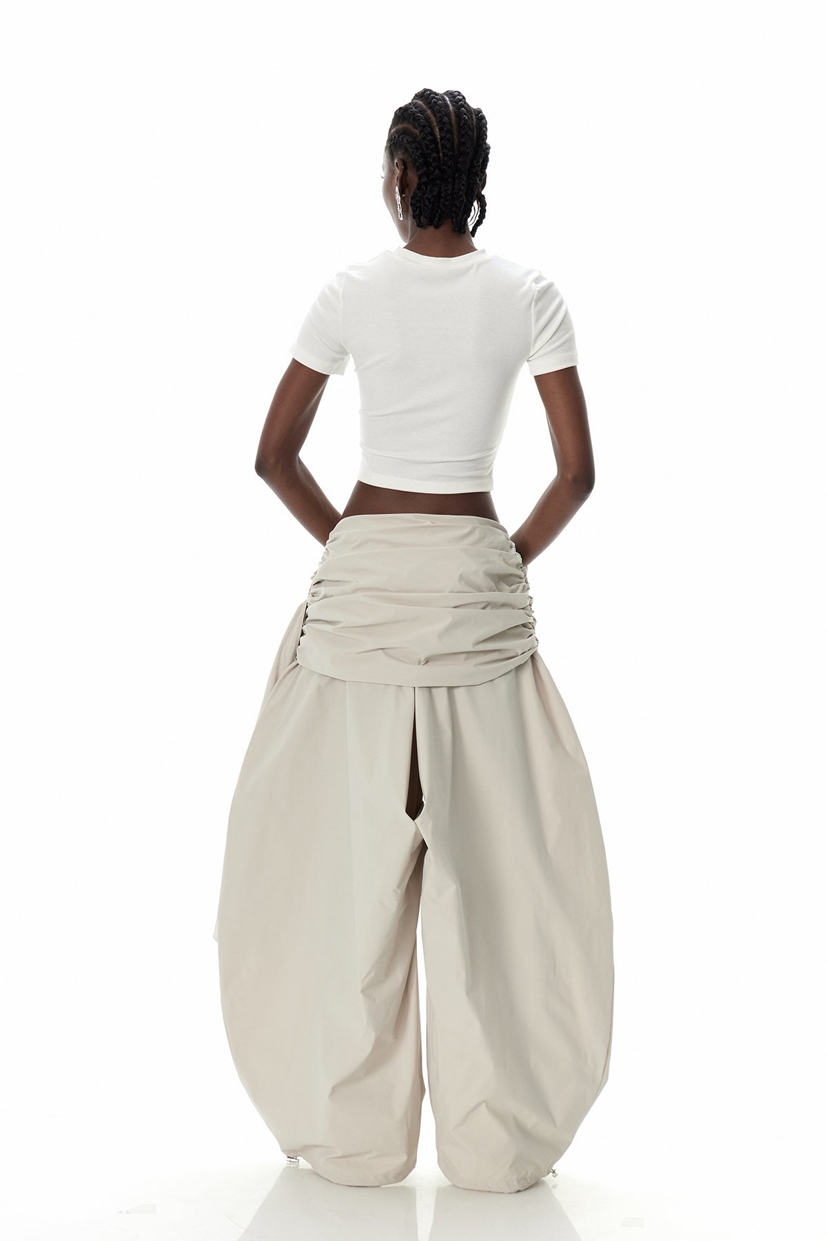 A Vintage Style Pants with Delicate Timeless Details