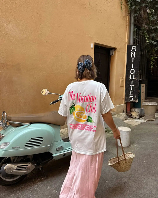A Vintage Style T-Shirt with Delicate Timeless Details