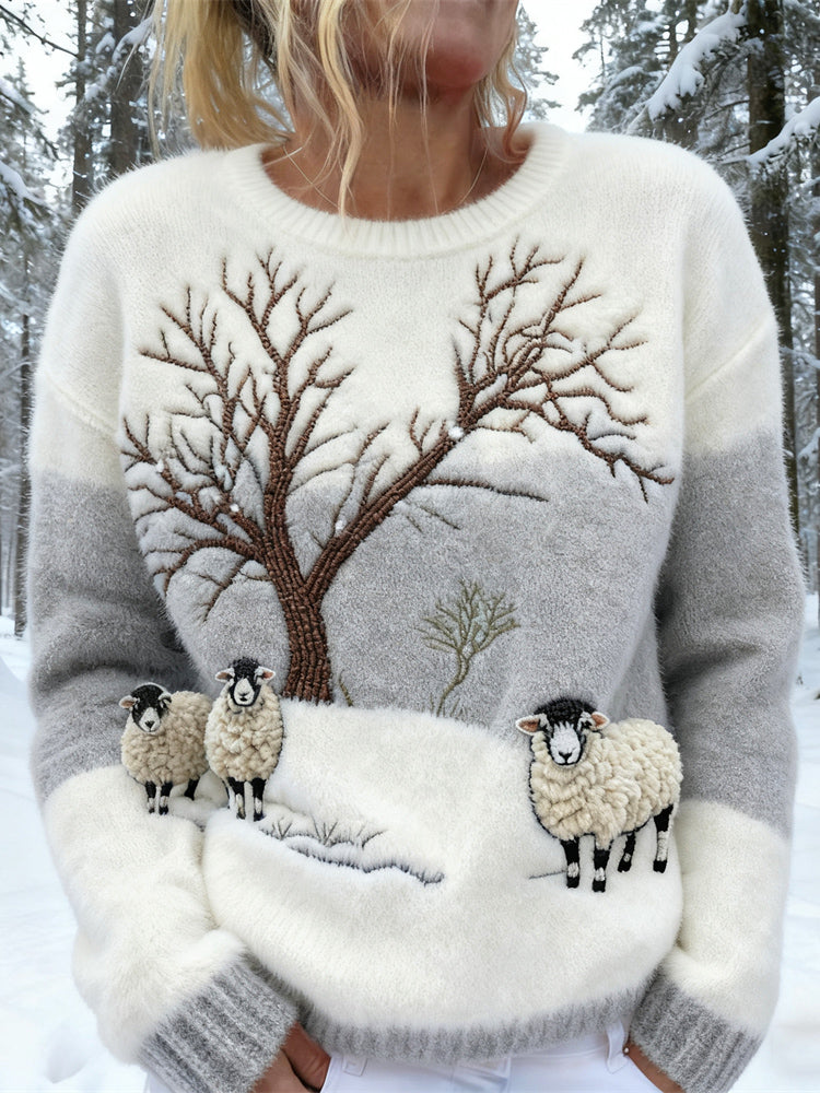 Gracefully Designed Sweater