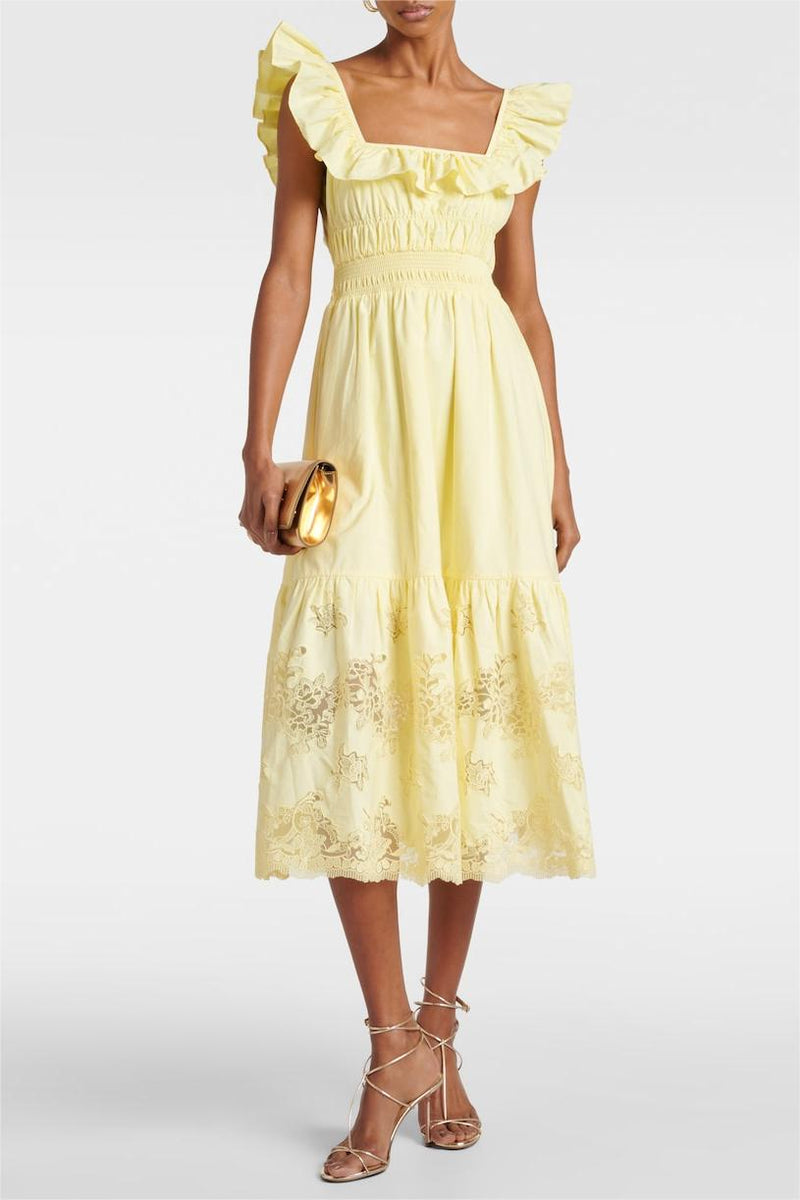 A Vintage Style Dress with Delicate Timeless Details