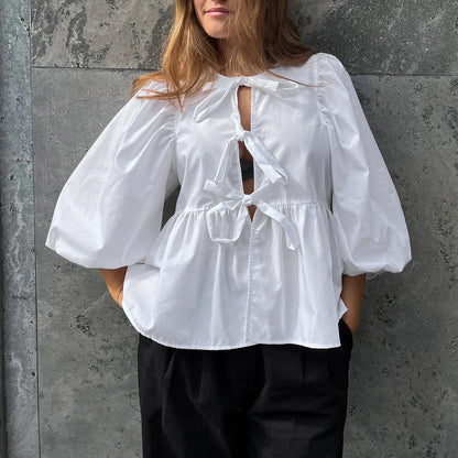 Vintage Inspired Blouse with a Contemporary Edge