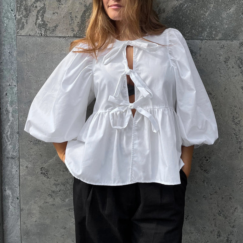Vintage Inspired Blouse with a Contemporary Edge