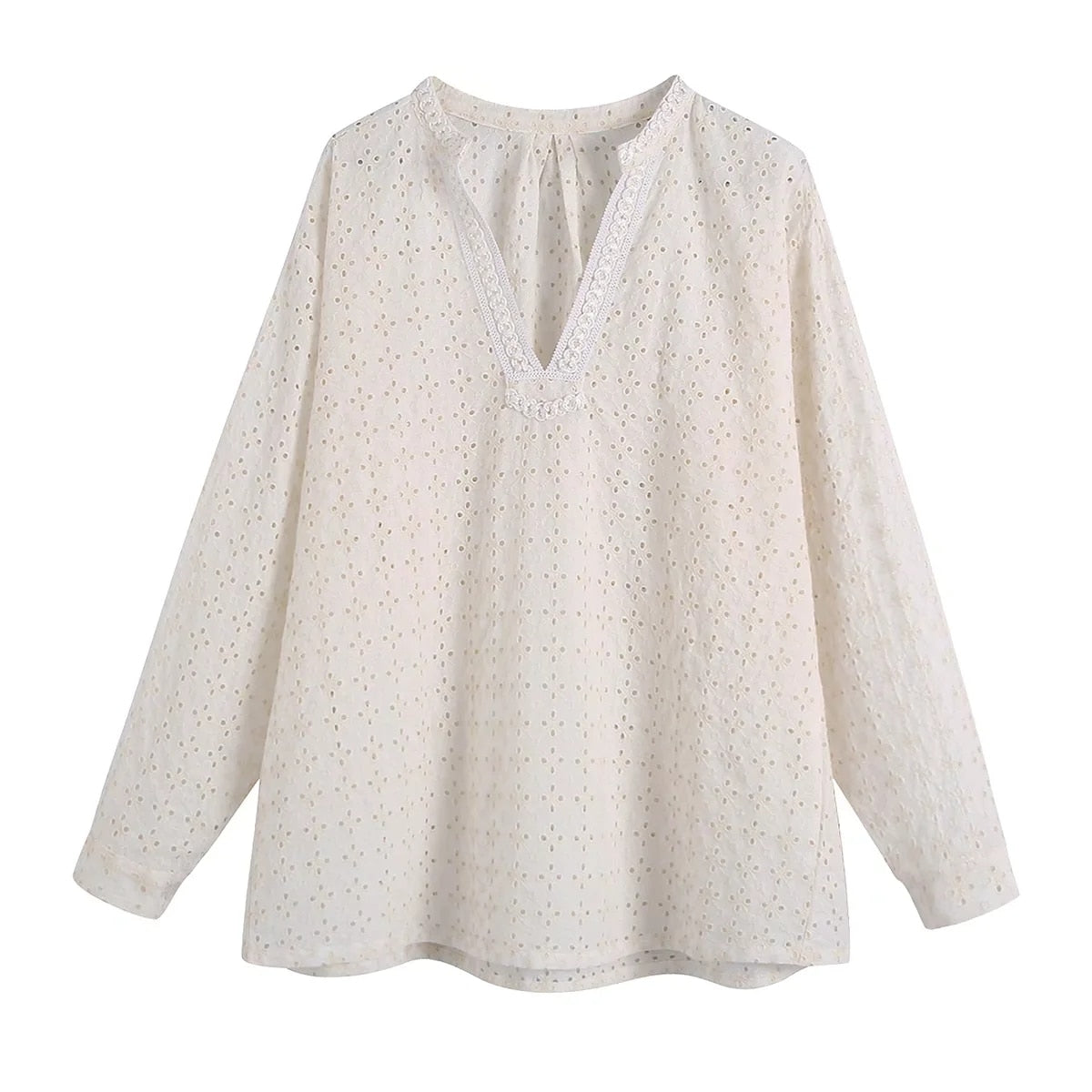 Blouse beige