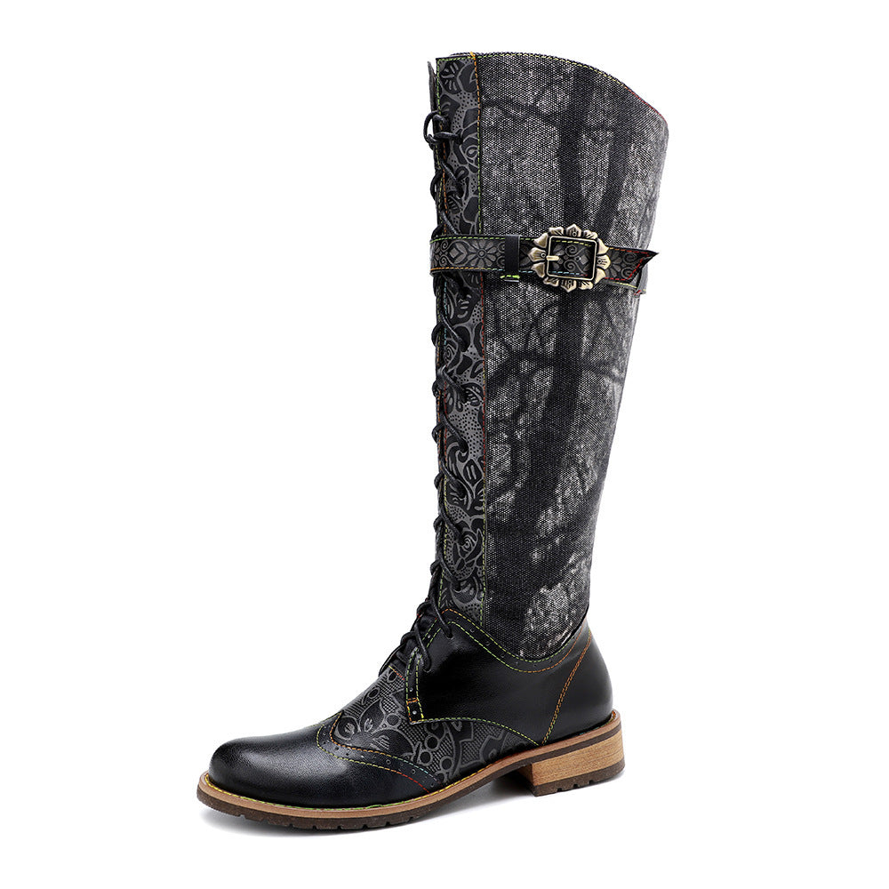 Vintage Inspired Boots with a Contemporary Edge