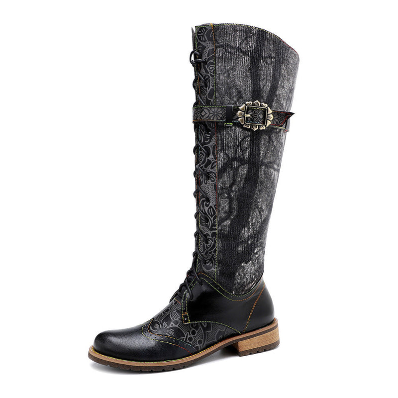 Vintage Inspired Boots with a Contemporary Edge