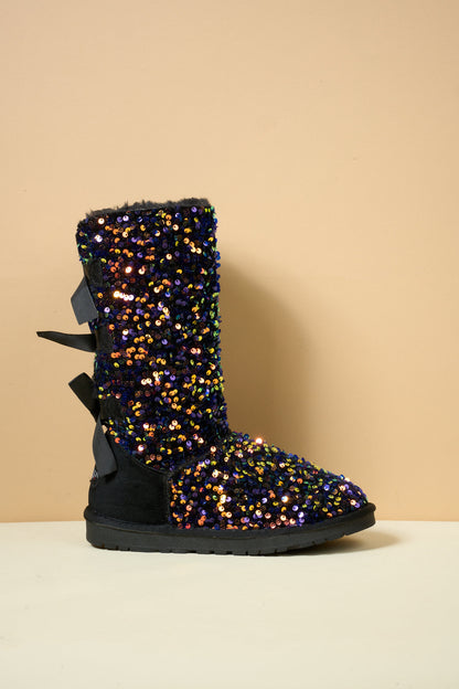 A Vintage Style Boots with Delicate Timeless Details