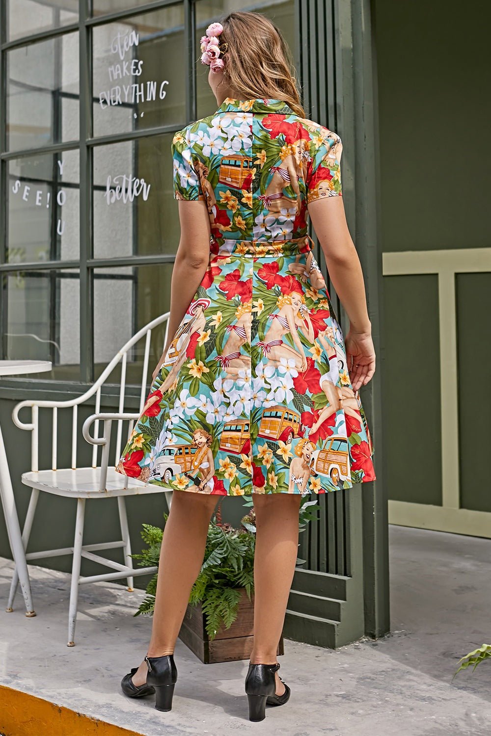 Elegantly Styled Dress for Everyday Wear