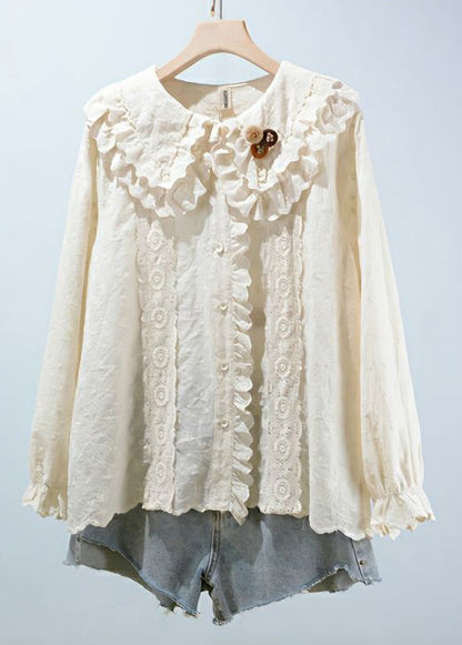 A Vintage Style Blouse with Delicate Timeless Details