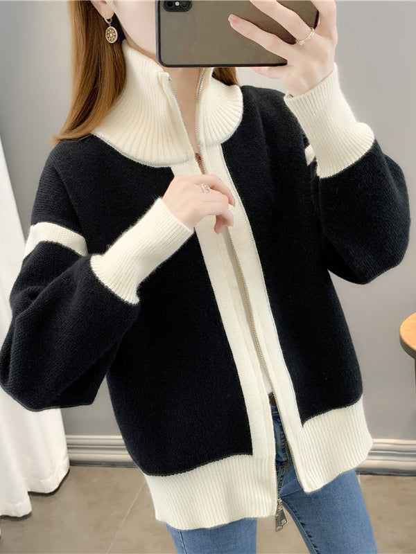 Well Tailored Cardigan with a Graceful Silhouette