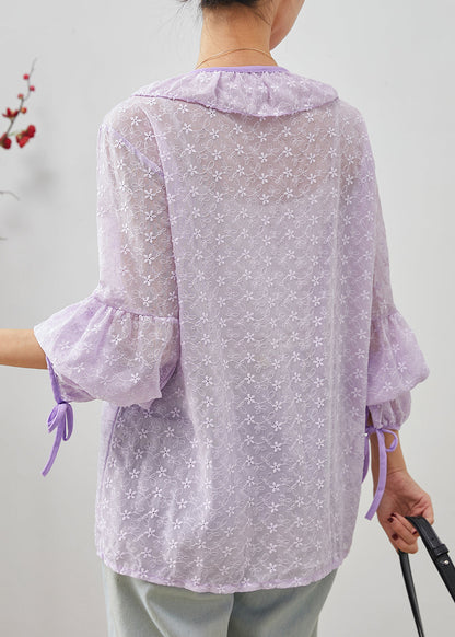 A Vintage Style Shirt with Delicate Timeless Details