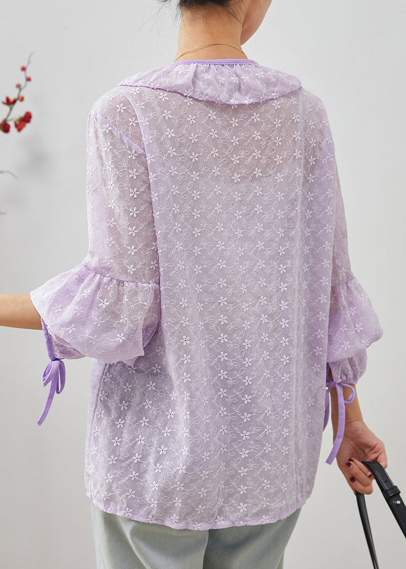 A Vintage Style Shirt with Delicate Timeless Details