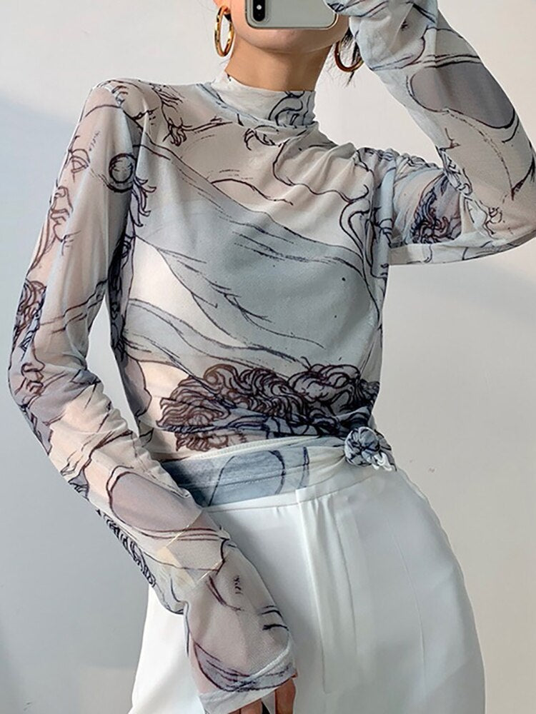 Vintage Inspired Blouse with a Contemporary Edge