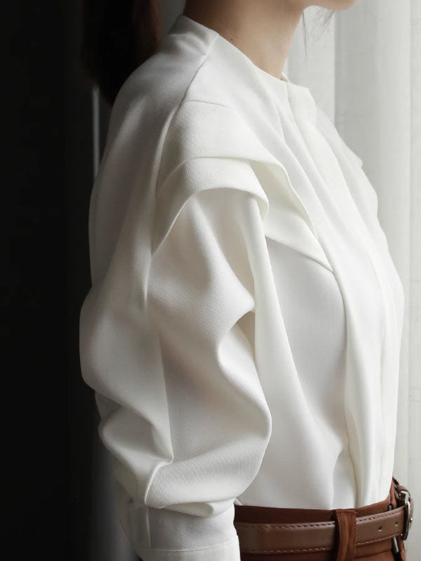 A Vintage Style Blouse with Delicate Timeless Details