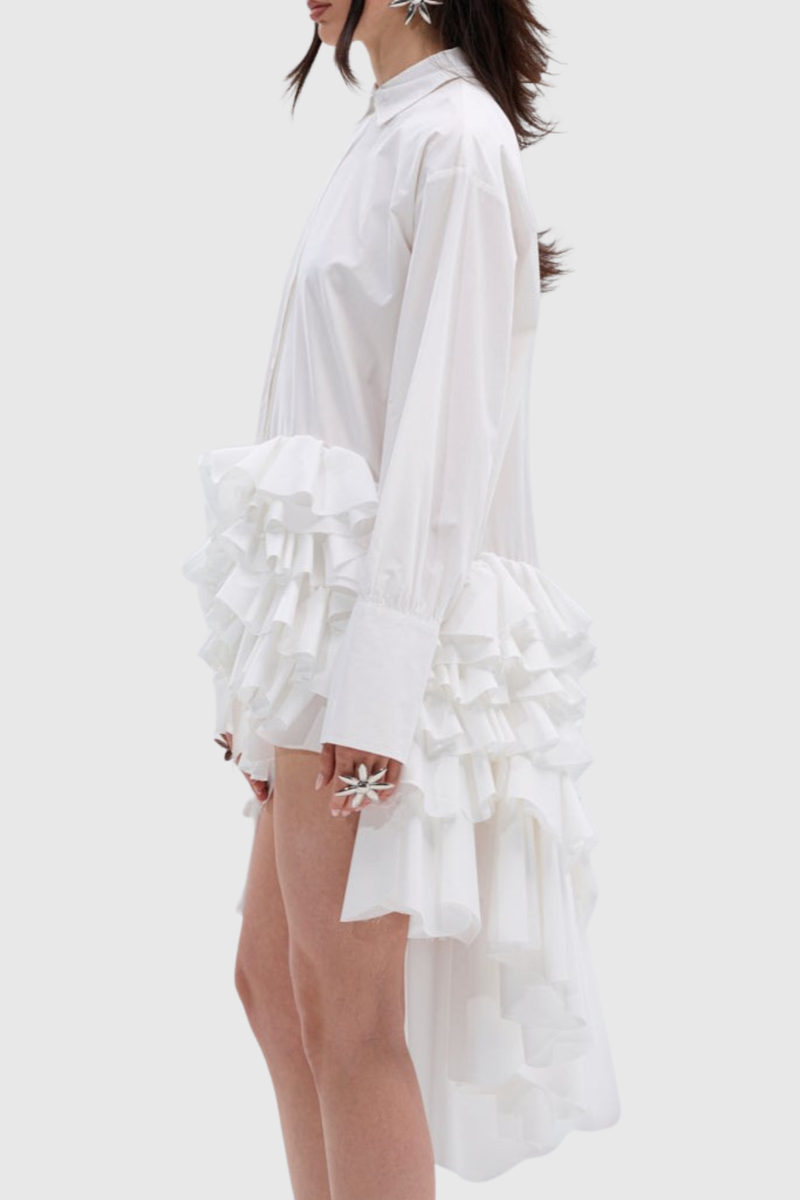 A Vintage Style Dress with Delicate Timeless Details