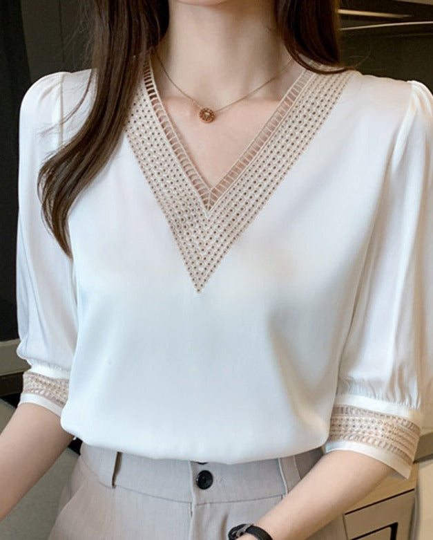 Polished Blouse with an Effortless Classic Look