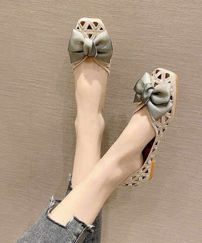 A Vintage Style Shoes with Delicate Timeless Details
