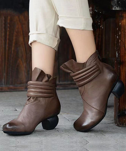 Sophisticated Boots with a Clean Classic Look