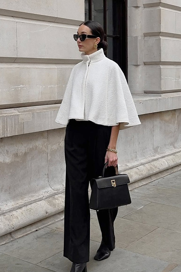 A Vintage Style Coat with Delicate Timeless Details