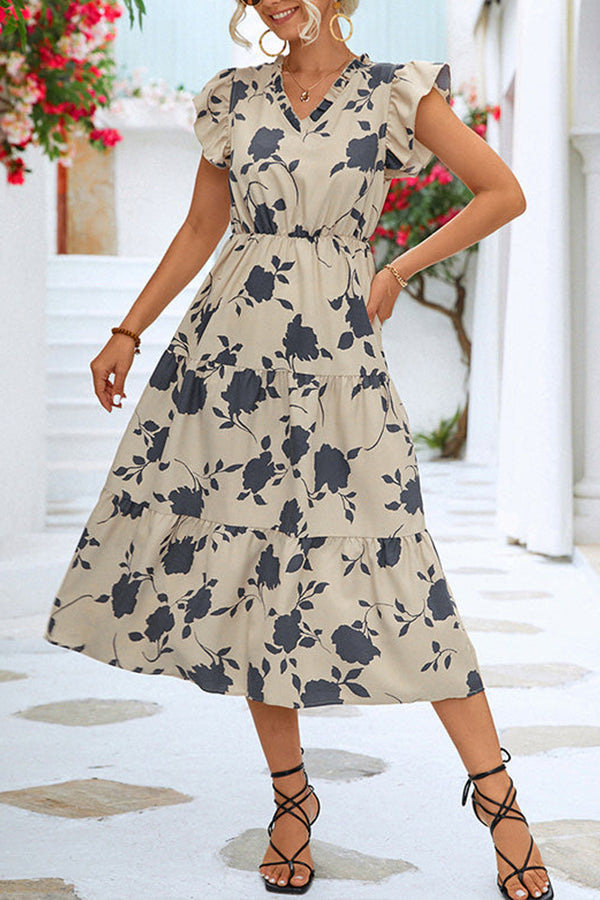 A Vintage Style Dress with Delicate Timeless Details