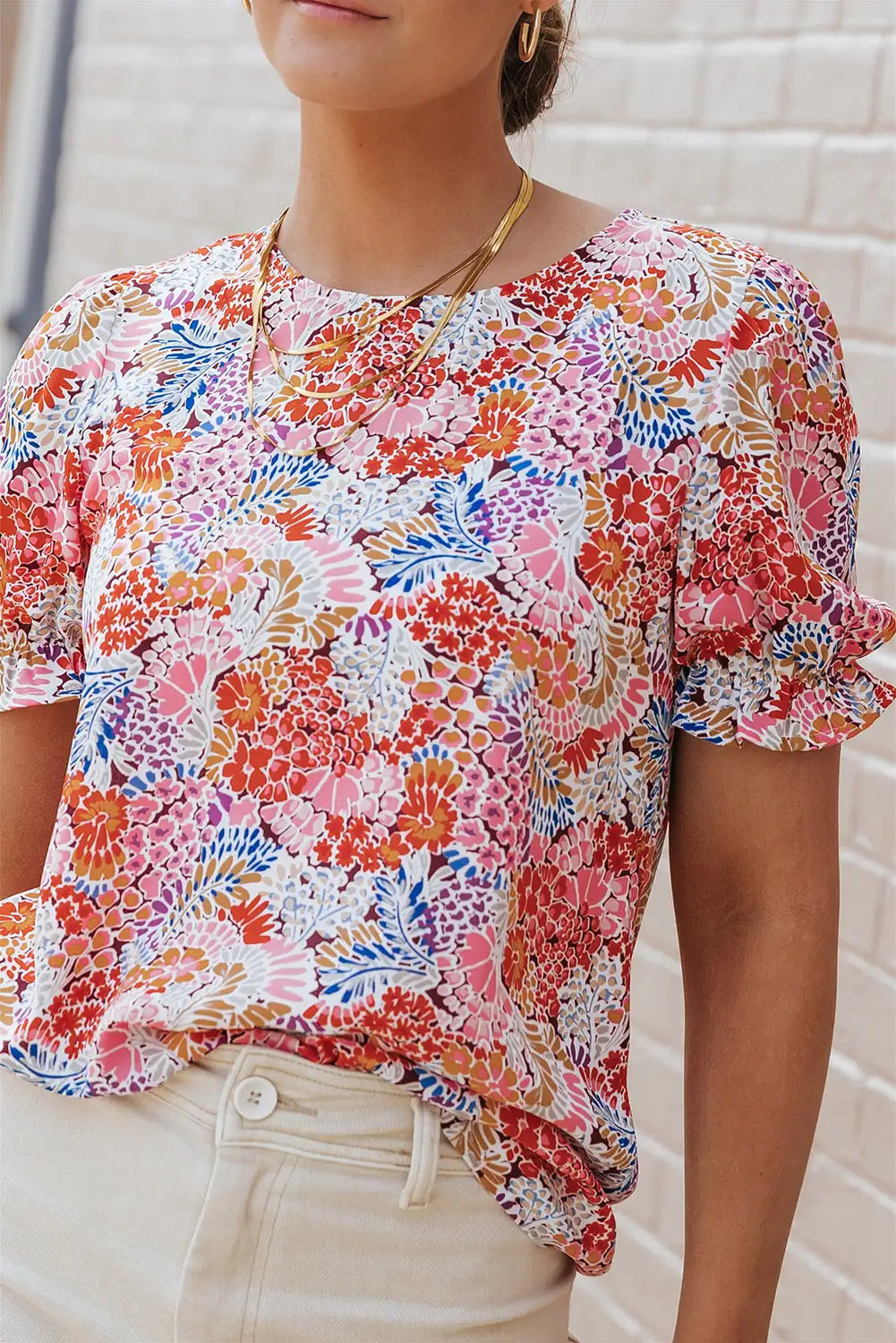 A Vintage Style Blouse with Delicate Timeless Details