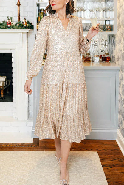 A Vintage Style Dress with Delicate Timeless Details