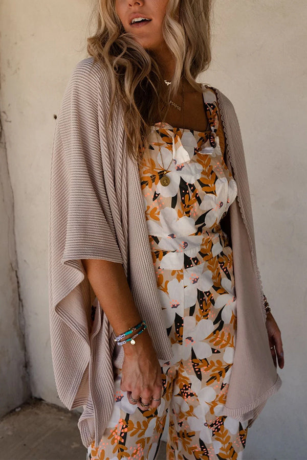 Well Tailored Cardigan with a Graceful Silhouette
