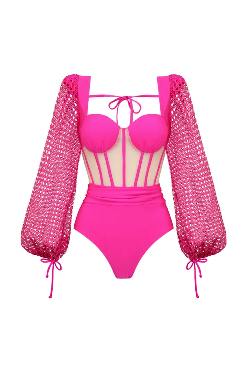 Beautifully Finished Swimsuit in a Timeless Design