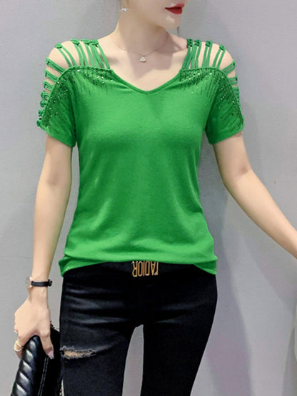 Well Tailored T-Shirt with a Graceful Silhouette