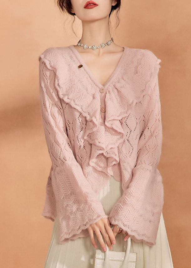 Well Tailored Cardigan with a Graceful Silhouette