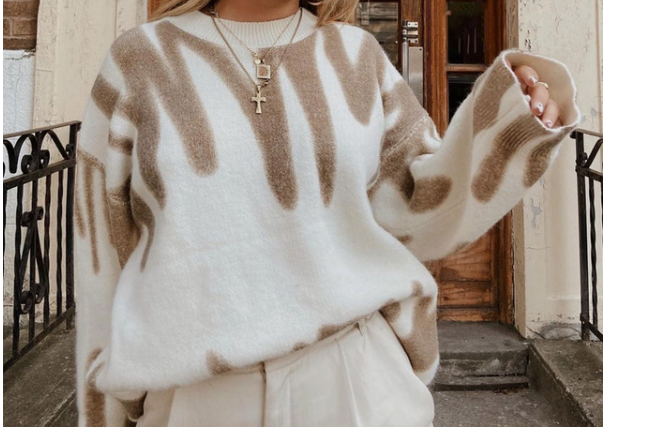 Vintage Inspired Sweater with a Contemporary Edge