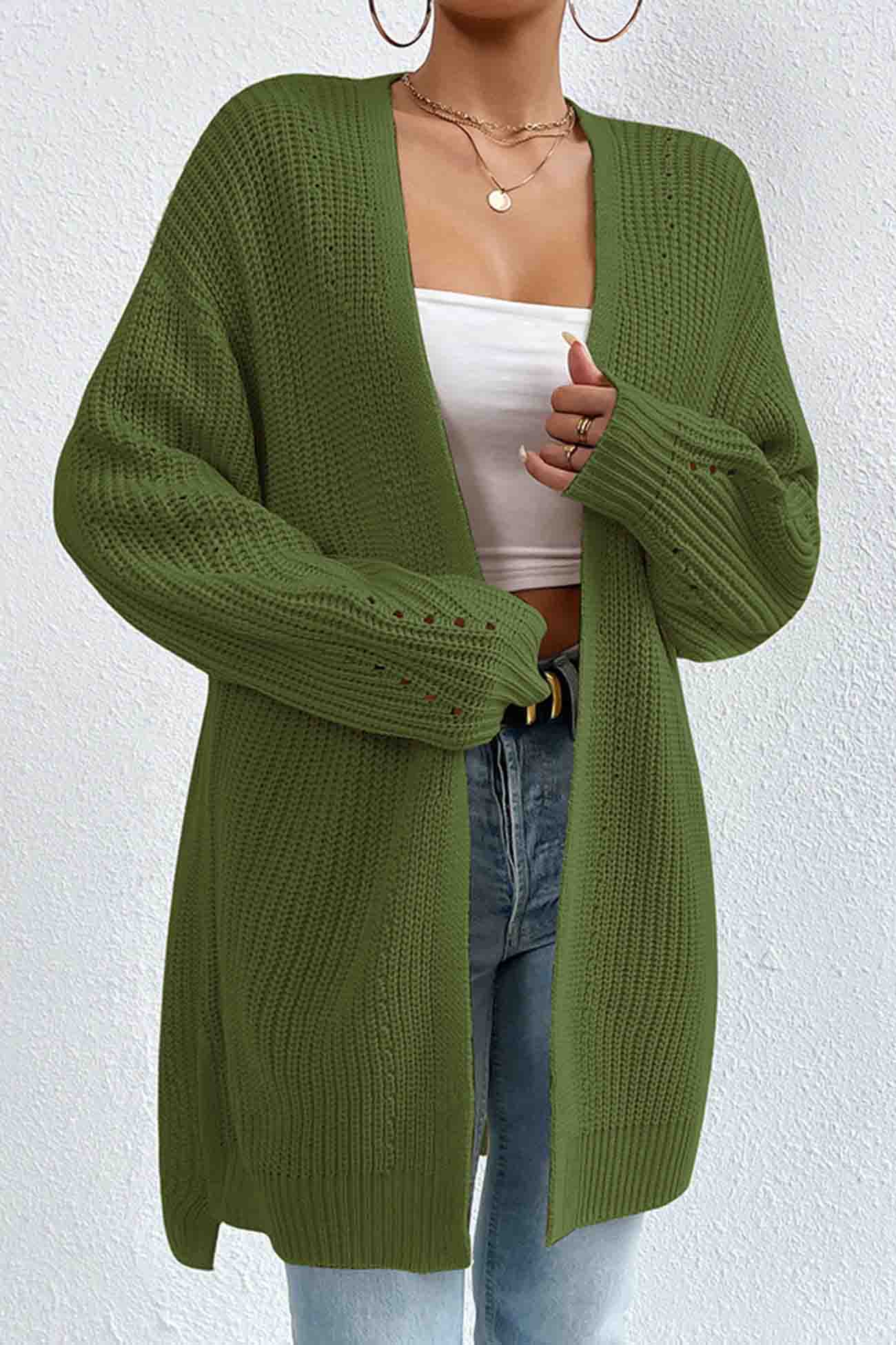 A Vintage Style Cardigan with Delicate Timeless Details