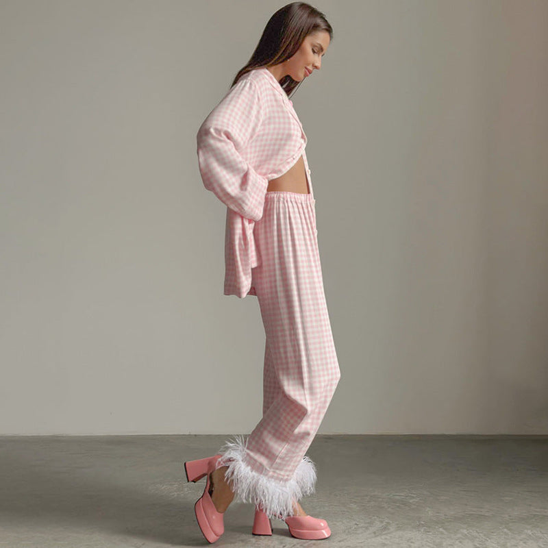 A Vintage Style Trousers with Delicate Timeless Details
