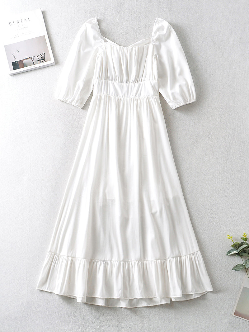 A Vintage Style Dress with Delicate Timeless Details