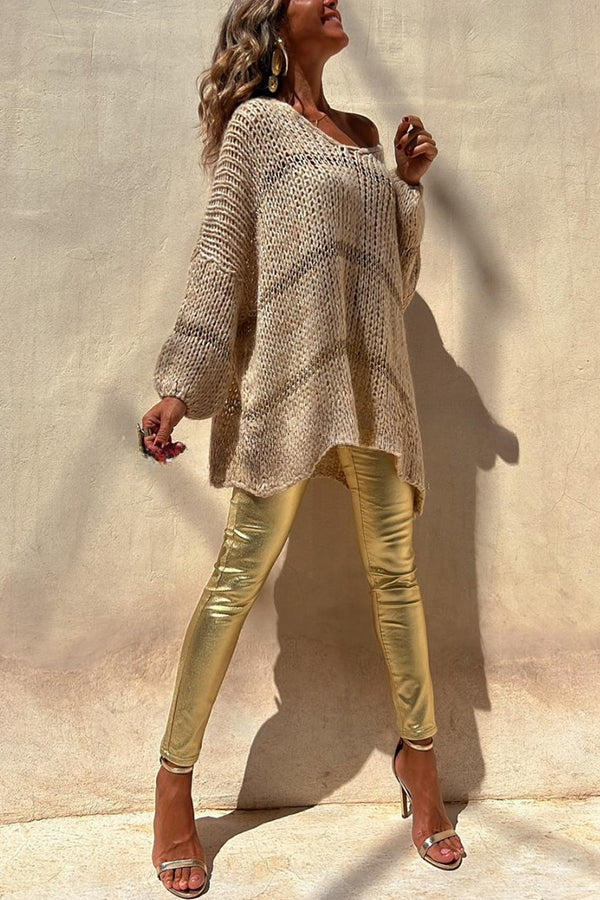 Vintage Inspired Sweater with a Contemporary Edge