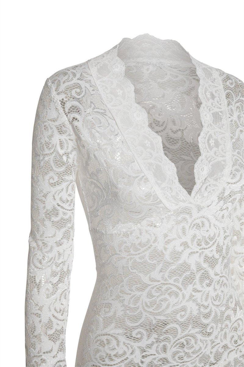 A Vintage Style Dress with Delicate Timeless Details