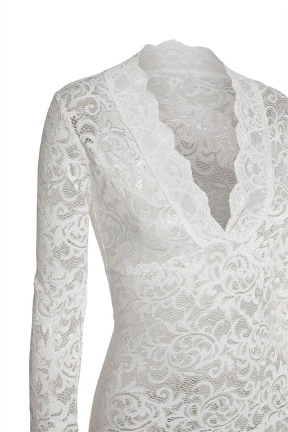 A Vintage Style Dress with Delicate Timeless Details