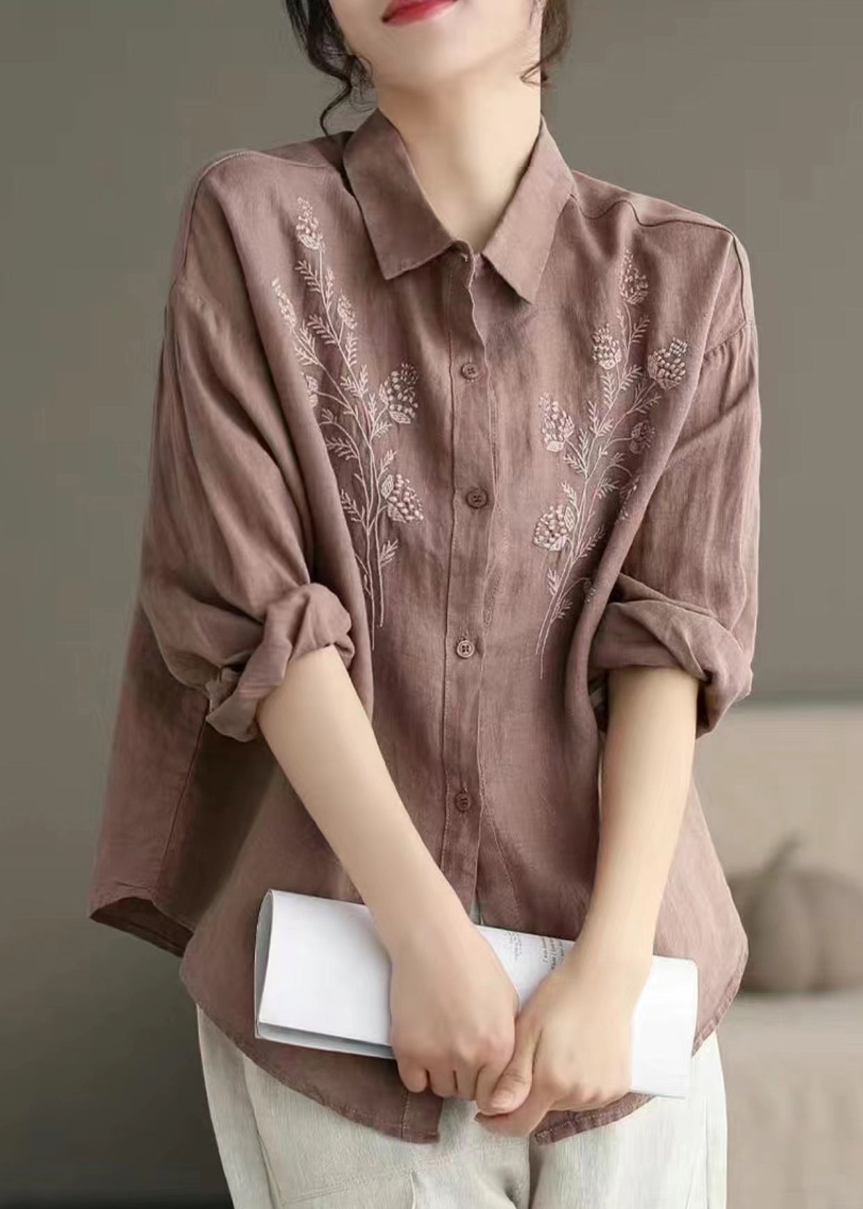 Vintage Inspired Blouse with a Contemporary Edge