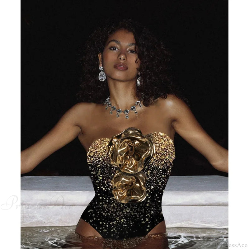 Well Tailored Swimsuit with a Graceful Silhouette