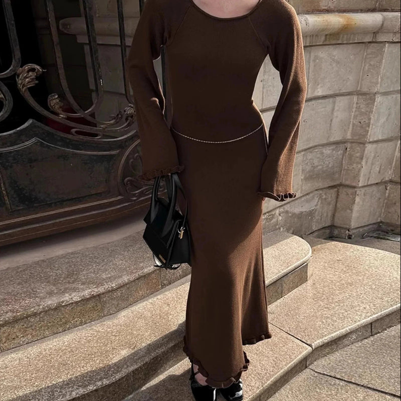 A Vintage Style Dress with Delicate Timeless Details