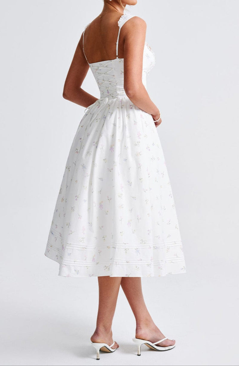 A Vintage Style Dress with Delicate Timeless Details